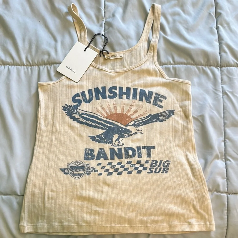 Spell Sunshine Bandit Tank Top NWT XS - Picture 6 of 12